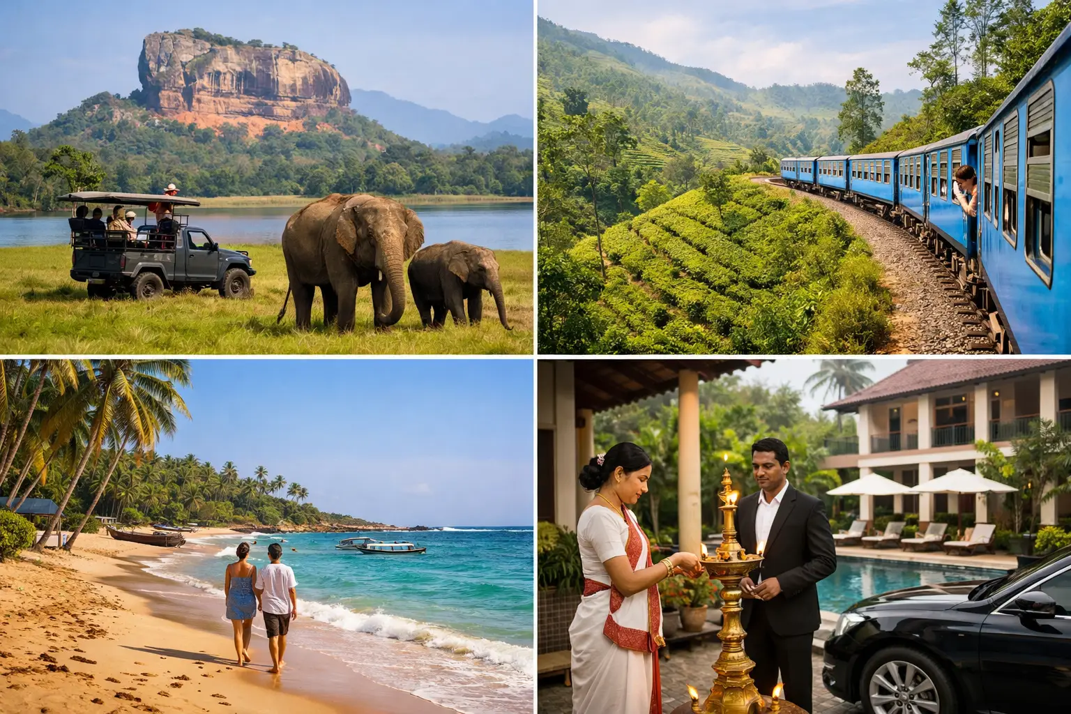 7 Day Sri Lanka Itinerary Example for First Visits
